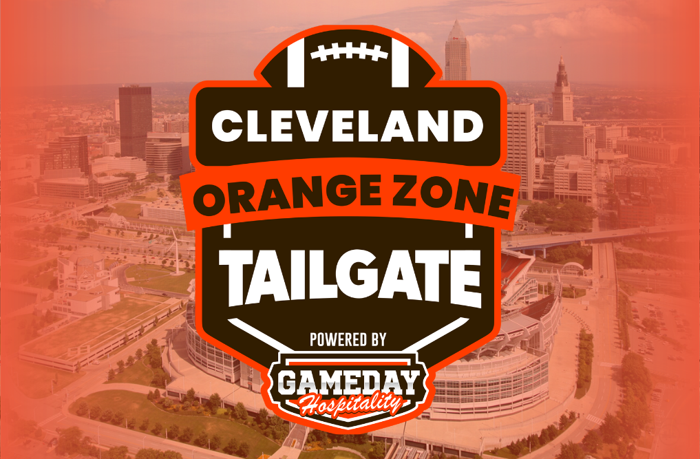 Cleveland Orange Zone Tailgate - Usher and Chris Brown